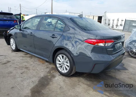 2025 Toyota Corolla Hybrid Le from USA, damaged, VIN JTDBCMFE1S3100720